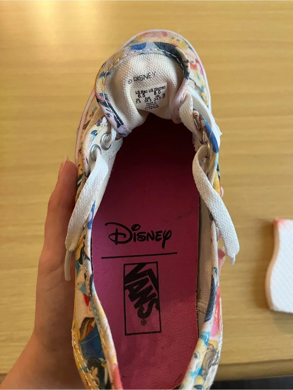 Vans disney old
